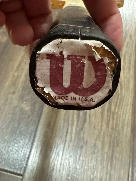 VTG Wilson Mary Hardwick FLIGHT speed flex wood tennis racket - Picture 8 of 8